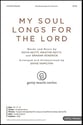 My Soul Longs for the Lord SATB choral sheet music cover